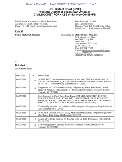 United States v. Nixon - Docket - Civil Rights Litigation Clearinghouse