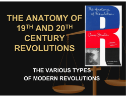 Political Revolutions