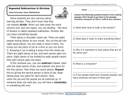 Cross-Curricular Focus