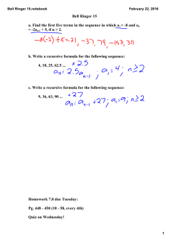 Bell Ringer 15.notebook - MOC-FV