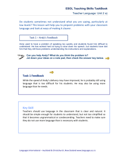 a_ Teacher Language