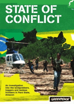 State of Conflict - World Rainforest Movement