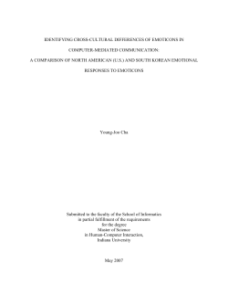 identifying cross-cultural differences - ScholarWorks