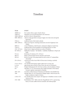 Timeline - Wiley Online Library