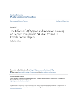 The Effects of Off-Season and In