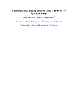 Superhalogens as Building Blocks of Complex Hydrides for