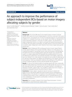 An approach to improve the performance of subject