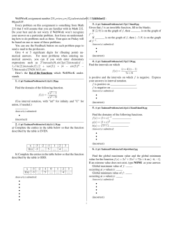 Hardcopy of WebWork assignment