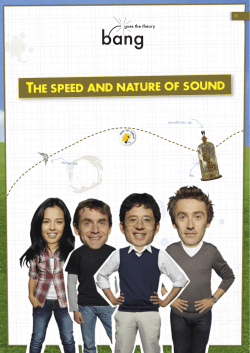 The speed and nature of sound