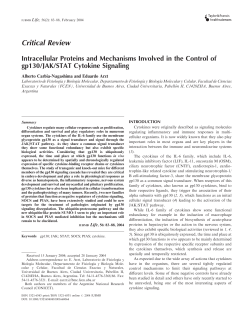Intracellular Proteins and Mechanisms Involved in the Control of