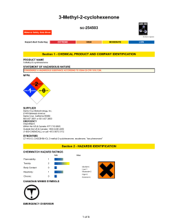 3-Methyl-2-cyclohexenone - Santa Cruz Biotechnology