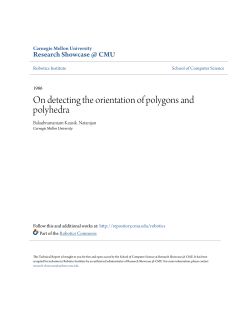On detecting the orientation of polygons and polyhedra