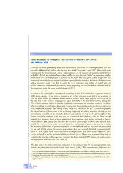 Three indicators to complement the standard - ECB