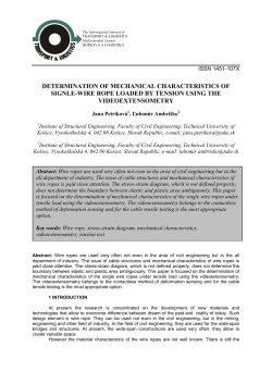 DETERMINATION OF MECHANICAL