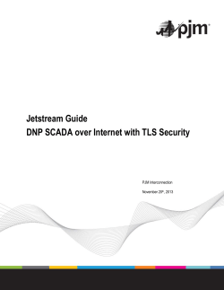 DNP3 TLS Internet SCADA
