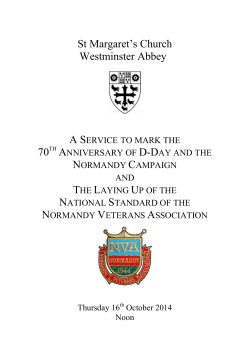The Order of Service