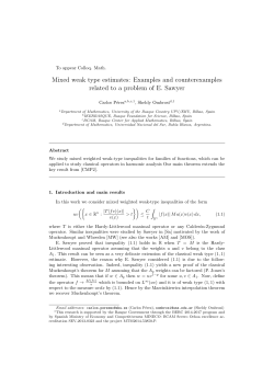 Mixed weak type estimates: Examples and counterexamples related