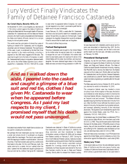 Jury Verdict Finally Vindicates the Family of Detainee