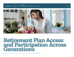 Retirement Plan Access and Participation Across Generations