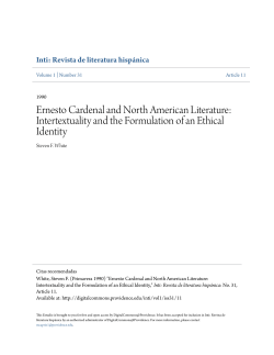 Ernesto Cardenal and North American Literature