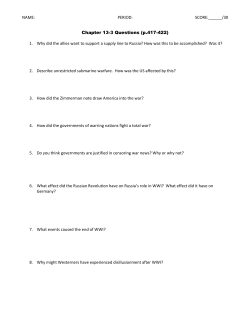 SCORE:______/30 Chapter 13-3 Questions (p.417-422)