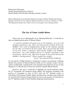 PDF - Honpa Hongwanji Hawaii Betsuin