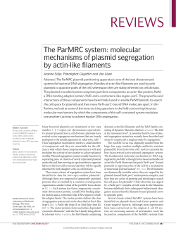REVIEWS - MRC Laboratory of Molecular Biology