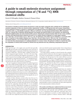A guide to small-molecule structure assignment through