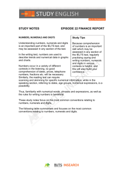 study notes episode 22 finance report
