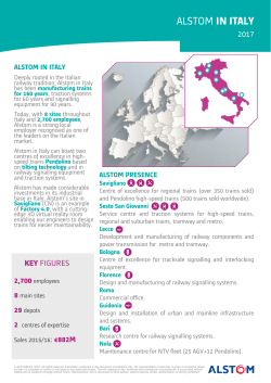 Italy - Alstom