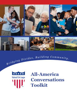 All-America Conversations Toolkit
