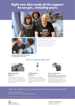 Right now Alex needs all the support he can get... including yours.