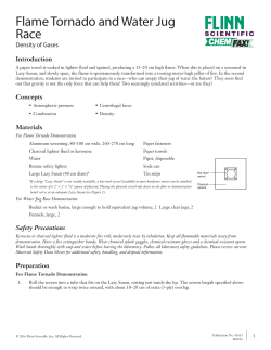 Flame Tornado and Water Jug Race