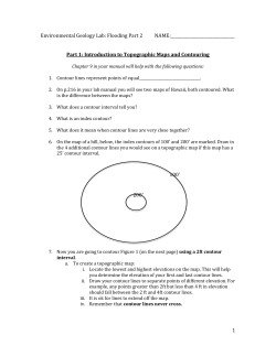 Part 1: Introduction to Topographic Maps