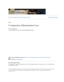 Comparative Administrative Law