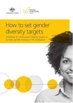 How to set gender diversity targets