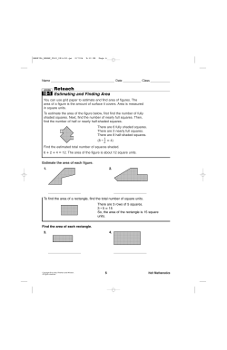Estimating Area reteach