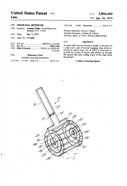 Tennis ball retriever