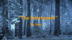 The Interlopers - Thought