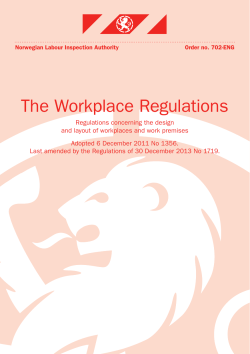 The Workplace Regulations