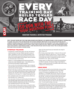 RACE DAY - Mountains 2 Beach Marathon