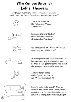 L&ouml;b`s Theorem - Eliezer S. Yudkowsky