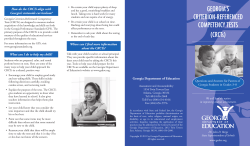 CRCT Parent Brochure - Johnson County Schools