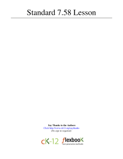 Standard 7.58 Lesson