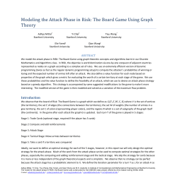 Modeling the Attack Phase in Risk: The Board Game Using Graph