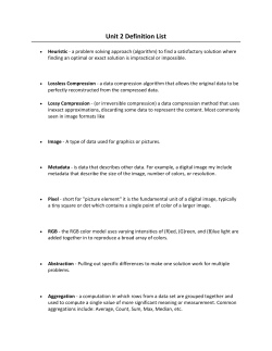 AP CSP Unit 2 Review Guide_Definition List