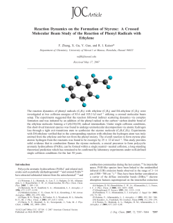 Reaction Dynamics on the Formation of Styrene: A Crossed