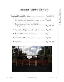 Page 72 - 80 Student Financial Aid 082011