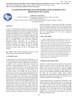 a lightweight process for eradicating superfluous