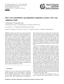 The CASA quantitative precipitation estimation system: a five year